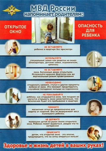 Опасность для ребёнка "Открытое окно" Опасность для ребёнка "Открытое окно".